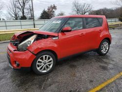 KIA Vehiculos salvage en venta: 2018 KIA Soul +