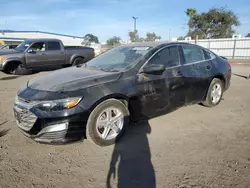 Salvage cars for sale from Copart San Diego, CA: 2021 Chevrolet Malibu RS