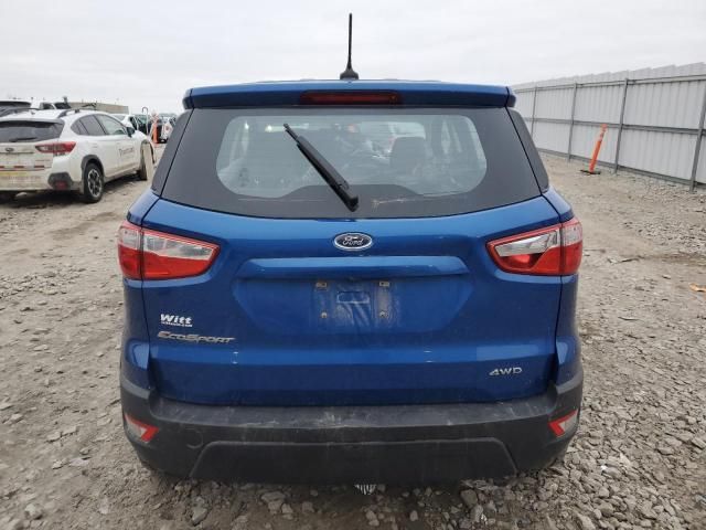 2020 Ford Ecosport S