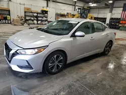 Nissan salvage cars for sale: 2021 Nissan Sentra SV