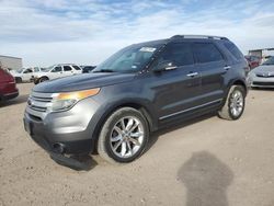 Salvage cars for sale at Amarillo, TX auction: 2014 Ford Explorer XLT