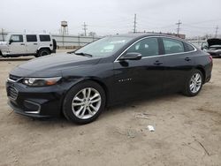 Chevrolet salvage cars for sale: 2017 Chevrolet Malibu LT