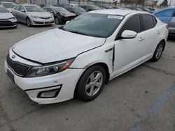 KIA Optima salvage cars for sale: 2015 KIA Optima LX