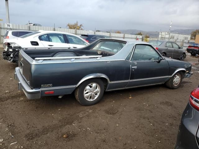 1985 Chevrolet EL Camino