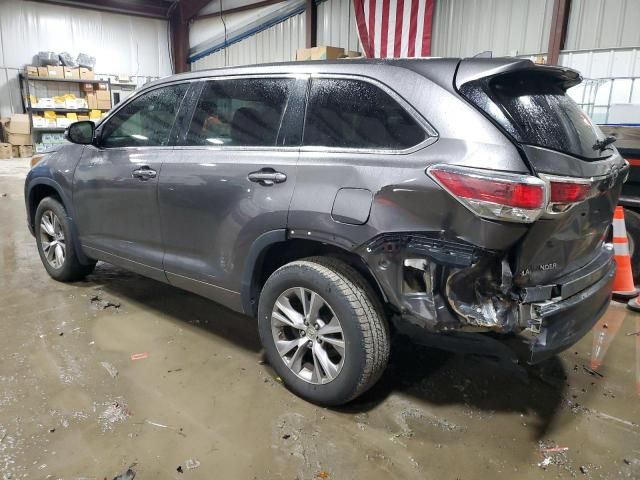 2015 Toyota Highlander LE