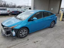 Salvage cars for sale at Fort Wayne, IN auction: 2020 Toyota Prius Prime LE