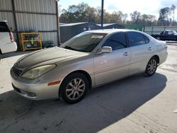 Salvage cars for sale at Cartersville, GA auction: 2002 Lexus ES 300