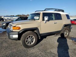 Toyota fj Cruiser salvage cars for sale: 2011 Toyota FJ Cruiser