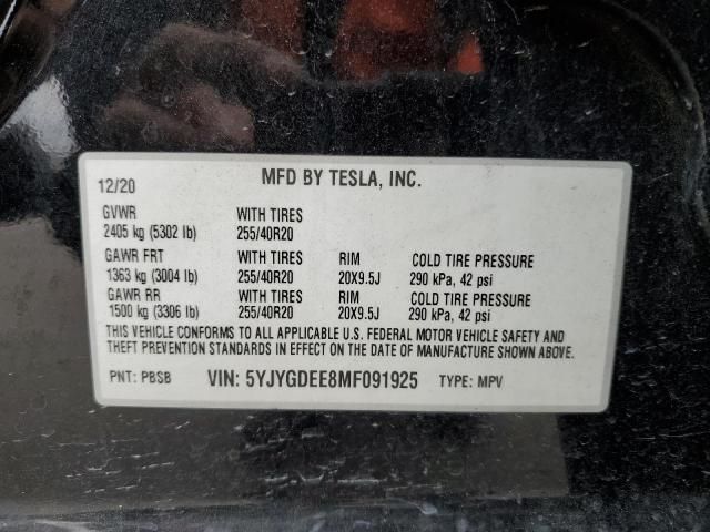 2021 Tesla Model Y