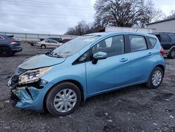 Salvage cars for sale at Chatham, VA auction: 2015 Nissan Versa Note S