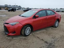 Salvage cars for sale at Harleyville, SC auction: 2017 Toyota Corolla L