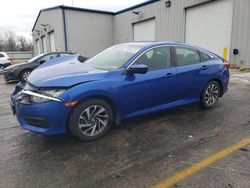 Salvage cars for sale at auction: 2017 Honda Civic EX