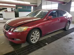 Salvage cars for sale at Dyer, IN auction: 2006 Lexus GS 300