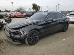 Infiniti Vehiculos salvage en venta: 2017 Infiniti Q50 Premium