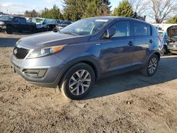 Salvage cars for sale from Copart Finksburg, MD: 2016 KIA Sportage LX