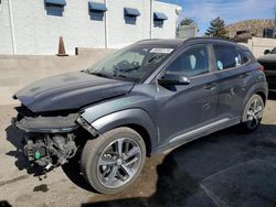 Salvage cars for sale at Albuquerque, NM auction: 2018 Hyundai Kona Limited