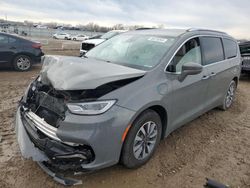 Salvage cars for sale at Kansas City, KS auction: 2021 Chrysler Pacifica Hybrid Touring L