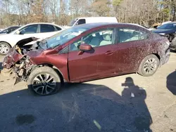 Salvage cars for sale at Austell, GA auction: 2015 Honda Civic EX