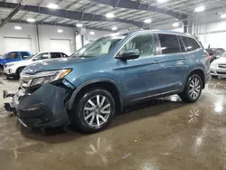 Honda salvage cars for sale: 2019 Honda Pilot EXL