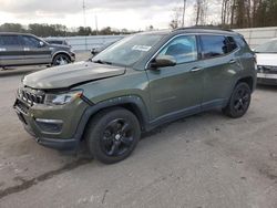 Salvage cars for sale at Dunn, NC auction: 2018 Jeep Compass Latitude