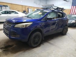 Salvage cars for sale at Kincheloe, MI auction: 2013 Ford Escape SEL