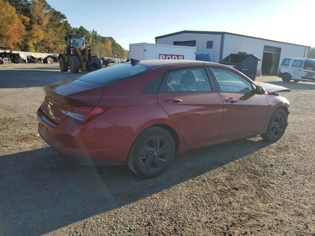 2023 Hyundai Elantra Blue