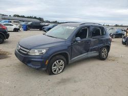 Volkswagen salvage cars for sale: 2015 Volkswagen Tiguan S