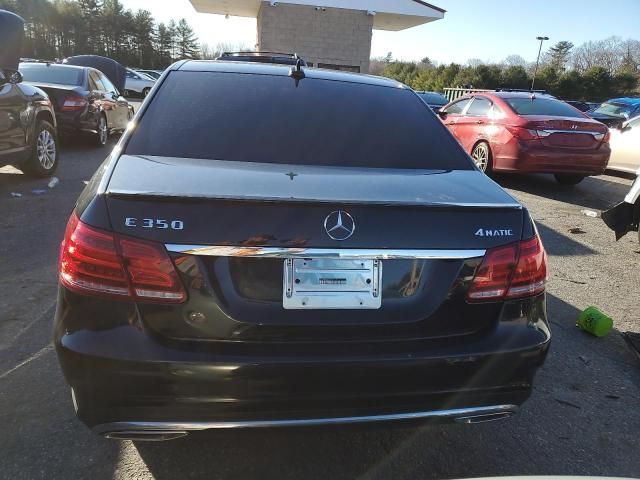 2014 Mercedes-Benz E 350 4matic