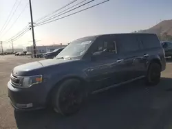 Salvage cars for sale at Colton, CA auction: 2017 Ford Flex SEL