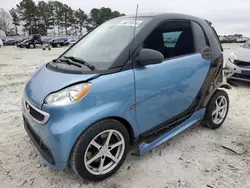 Smart Fortwo salvage cars for sale: 2013 Smart Fortwo Pure