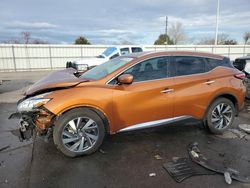 Salvage cars for sale at Littleton, CO auction: 2015 Nissan Murano S