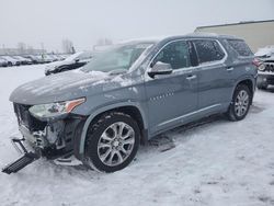 Salvage cars for sale at Rocky View County, AB auction: 2018 Chevrolet Traverse Premier