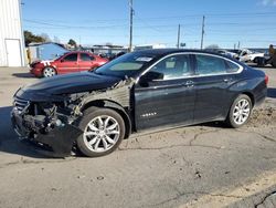 Chevrolet salvage cars for sale: 2017 Chevrolet Impala LT