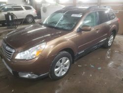 Salvage cars for sale at Pekin, IL auction: 2011 Subaru Outback 3.6R Limited