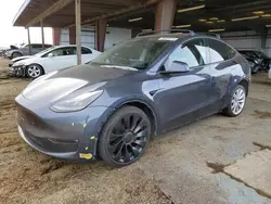 Salvage cars for sale at American Canyon, CA auction: 2022 Tesla Model Y