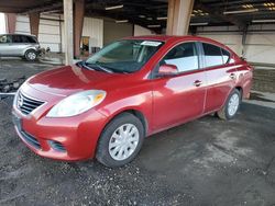 Salvage cars for sale at American Canyon, CA auction: 2014 Nissan Versa S