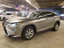 Salvage cars for sale at Wheeling, IL auction: 2017 Lexus RX 350 Base