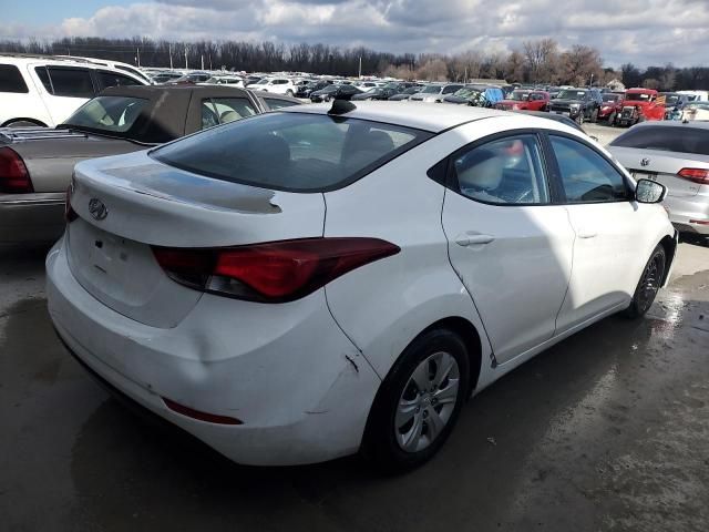 2016 Hyundai Elantra SE