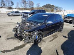 Salvage cars for sale at Spartanburg, SC auction: 2022 Volkswagen Golf R