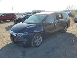 Salvage cars for sale at Greenwood, NE auction: 2018 Honda Odyssey EXL