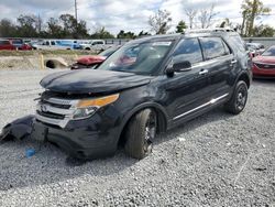 Salvage cars for sale at Riverview, FL auction: 2013 Ford Explorer XLT