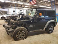 Jeep Wrangler Sport salvage cars for sale: 2014 Jeep Wrangler Sport