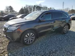 2014 Acura MDX Technology en venta en Mebane, NC