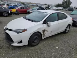 Salvage cars for sale at Antelope, CA auction: 2017 Toyota Corolla LE ECO