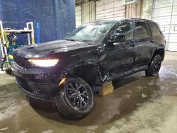 Salvage cars for sale at Woodhaven, MI auction: 2024 Jeep Grand Cherokee Laredo