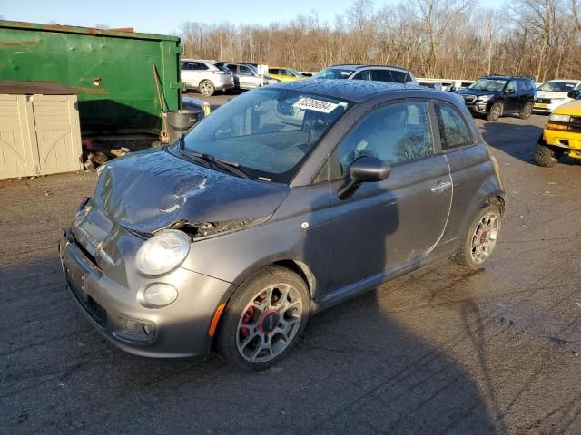 2012 Fiat 500 Sport