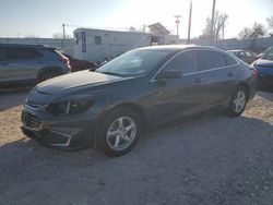 Salvage cars for sale from Copart Oklahoma City, OK: 2018 Chevrolet Malibu LS