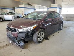 Salvage cars for sale at Sandston, VA auction: 2017 KIA Forte LX