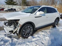 Lincoln Vehiculos salvage en venta: 2021 Lincoln Nautilus Reserve