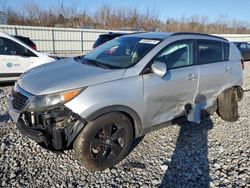 Salvage cars for sale at Barberton, OH auction: 2011 KIA Sportage LX